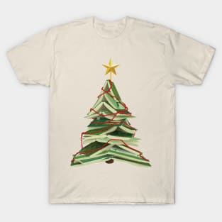 Christmas Tree of Books T-Shirt